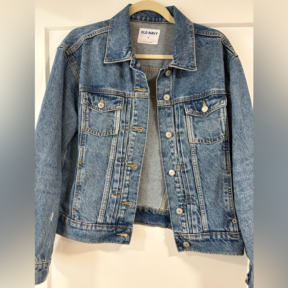 Old Navy Women's Classic Blue Jean Jacket